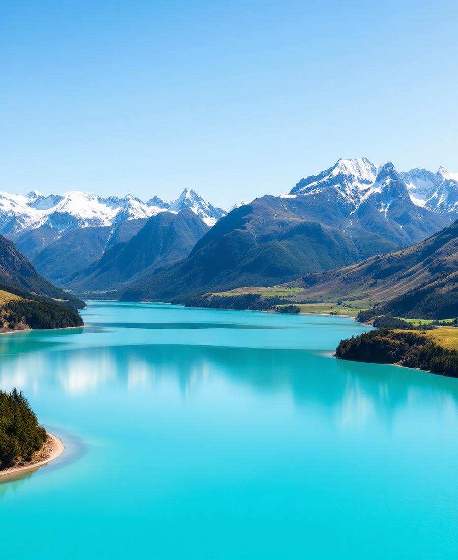 Landmark view representing New Zealand